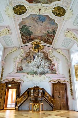 Benediktinerstift Lambach Innenraum Benediktinerstift Lambach Innenraum