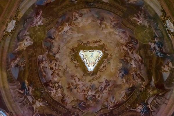 Wallfahrtskirche Stadl Paura Deckengewölbe Wallfahrtskirche Stadl Paura Deckengewölbe