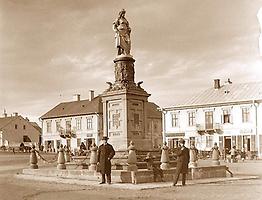 Statue der Austria am Austria-Platz Statue der Austria am Austria-Platz