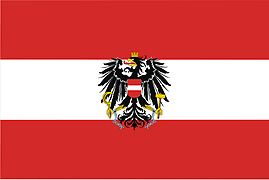 Korrekte Bundesdienstflaggge mit schwarzem Adler und im Format 2:3 Korrekte Bundesdienstflaggge mit schwarzem Adler und im Format 2:3