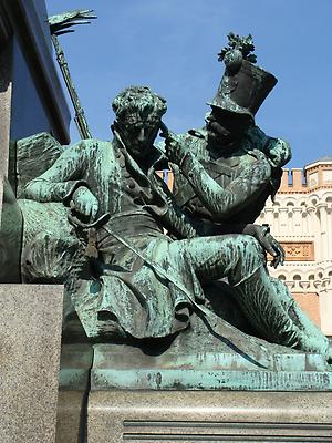 Deutschmeisterdenkmal - Der gute Kamerad - Foto: Peter Diem - zum Vergrößen anklicken! Deutschmeisterdenkmal - Der gute Kamerad - Foto: Peter Diem - zum Vergrößen anklicken!