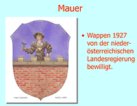 Mauer 1927