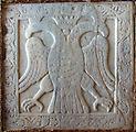 Doppeladler am Ort der Krönung des letzten byzantinischen Kaisers, Metropolis-Kirche Mistras - Photo P.Diem Doppeladler am Ort der Krönung des letzten byzantinischen Kaisers, Metropolis-Kirche Mistras - Photo P.Diem