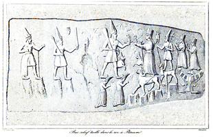 Felsenheiligtum von Yazilikaya, Aus: Wikicommons unter CC