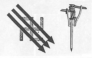 Drei Pfeile und 'Wöllersdorfer Nagel' Drei Pfeile und 'Wöllersdorfer Nagel'