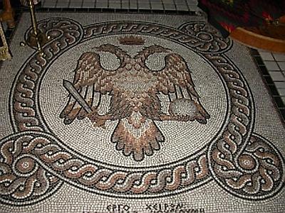 Mosaik in Griechenland - Foto: P. Diem