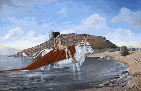 Die mythologische Europa - Foto: Kurt Regschek