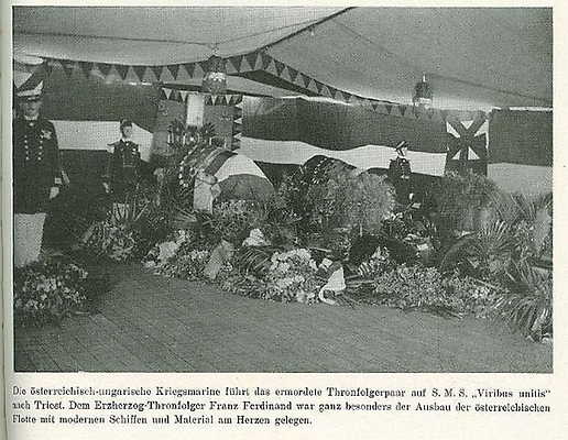 Sarg des Thronfolgers 1914 Sarg des Thronfolgers 1914