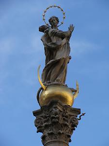 Mariensäule vor der Piaristenkirche in Wien 8., Mariensäule vor der Piaristenkirche in Wien 8.,
