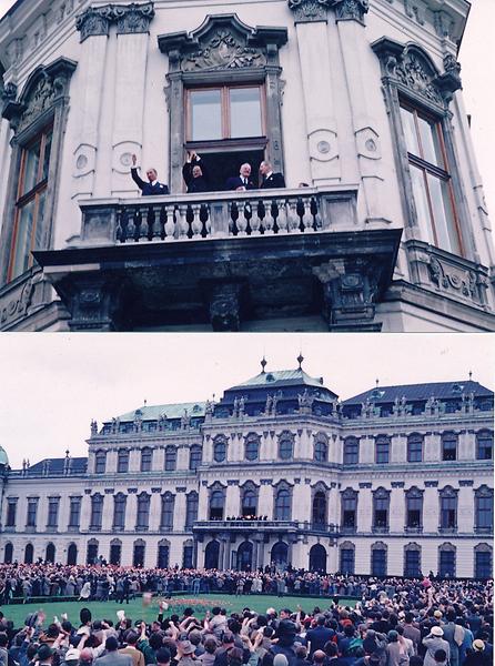 Belvedere, 15.5.1955 Belvedere, 15.5.1955