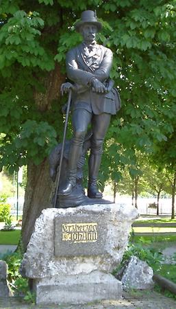 Denkmal Erzherhog Johanns in Bad Aussee - Foto: P. Diem Denkmal Erzherhog Johanns in Bad Aussee - Foto: P. Diem