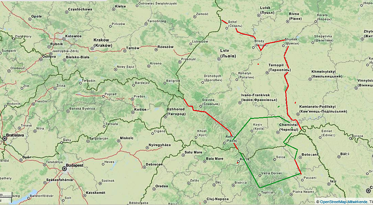 Grenzen Bukowina Grenzen Bukowina