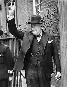 Winston Churchill, Foto: British Government, Aus: Wikicommons unter CC