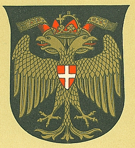 Frühgotischer Kreuzschild nach Camesina