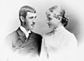 Mit ihrem Verlobten Erzherzog Otto von Österreich
