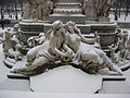Athene-Brunnen, Detail